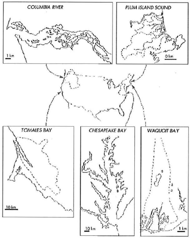 Land-Margin Ecosystem (LMER) Site Watersheds 