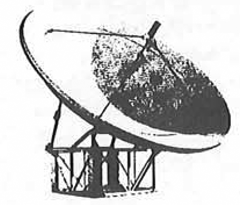radio telescope clipart
