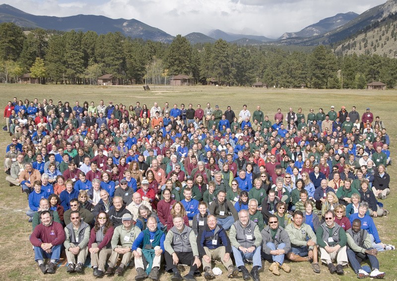 A group photo of participants at the 2006 LTER ASM