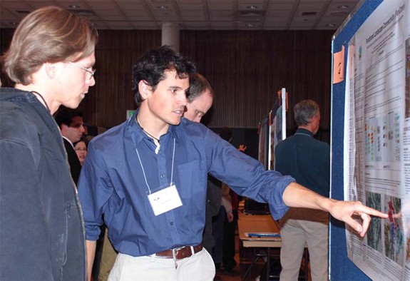 John Norman discusses his poster at the 2007 Shortgrass Steppe Symposium