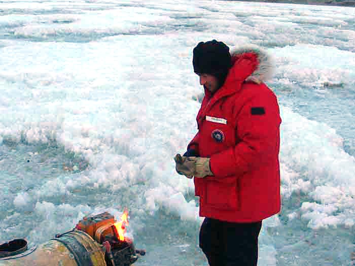 Early winter operations on the lakes in the McMurdo Dry Valleys II