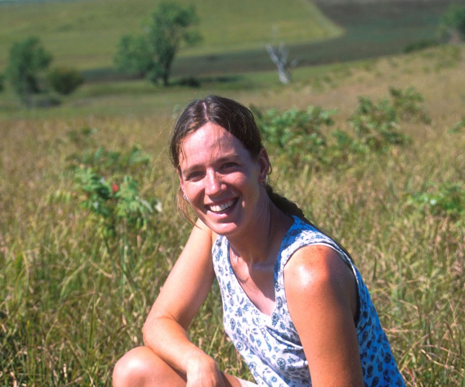 KSU's Melinda Smith, winner of the 2001 Buell Award for Excellence in Ecology 