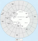 Antarctica map