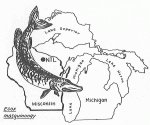 North Temperate Lakes map