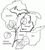 W.K. Kellogg Biological Station map drawing