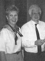 Diana Freckman and Dr. Janos Tardy