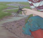 girl and crab