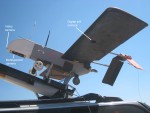 Bat-3 UAV closeup