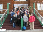 U.S.-Japan Workshop participants at Uryu Experimental Forest, Hokkaido Japan. 