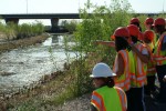 Service at Salado students visit City of Phoenix Rio Salado Project