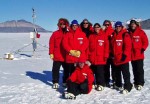 The 2008 MCM site review team and NSF Program Officers on the Taylor Glacier