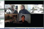A live online videoconference session
