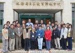 Local and international participants at an information management workshop in Ta
