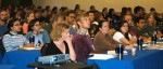 A section of the student audience during the Grad Student Symposium at ASM