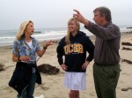 Caroline Roy gets an up close view of the marine life found in the Santa Barbara