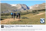 Niwot Ridge has one of the longest CO2 records in the world